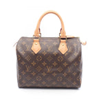 Louis Vuitton Speedy 25 Monogram Canvas Leather Handbag