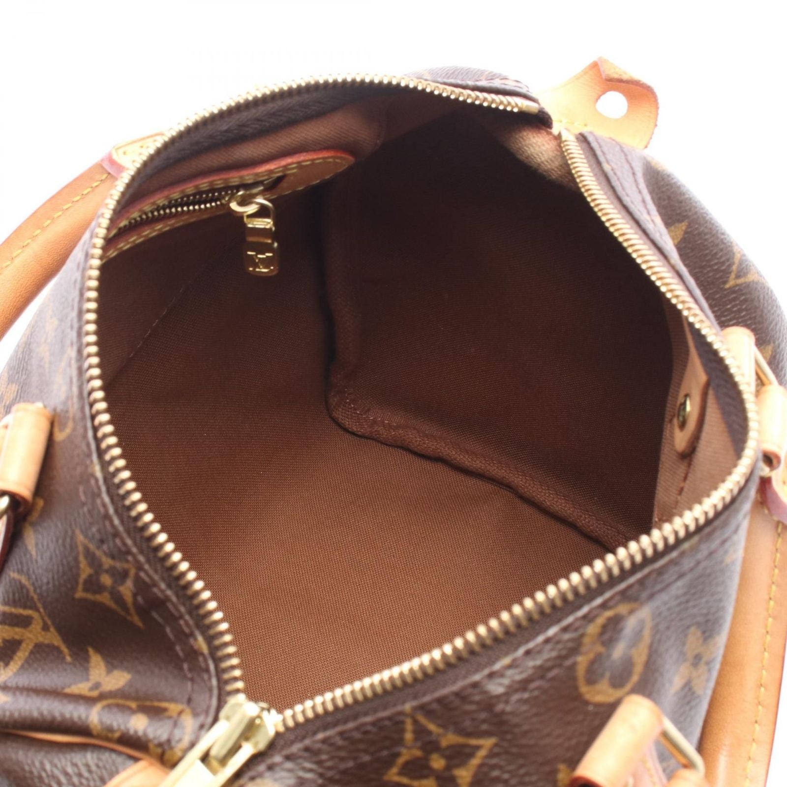 Louis Vuitton Speedy 25 Monogram Canvas Leather Handbag — view 3