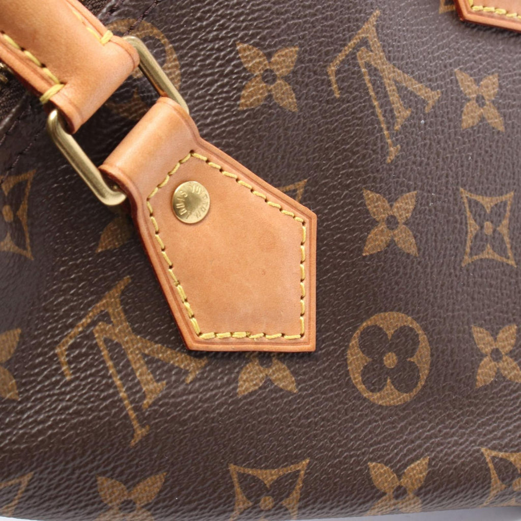 Louis Vuitton Speedy 25 Monogram Canvas Leather Handbag — view 7