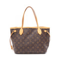 Louis Vuitton Tote Bag Neverfull PM Monogram Canvas Leather