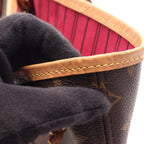 Louis Vuitton Tote Bag Neverfull MM Pivoine Canvas Leather — view 6