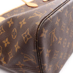 Louis Vuitton Tote Bag Neverfull MM Pivoine Canvas Leather — view 7