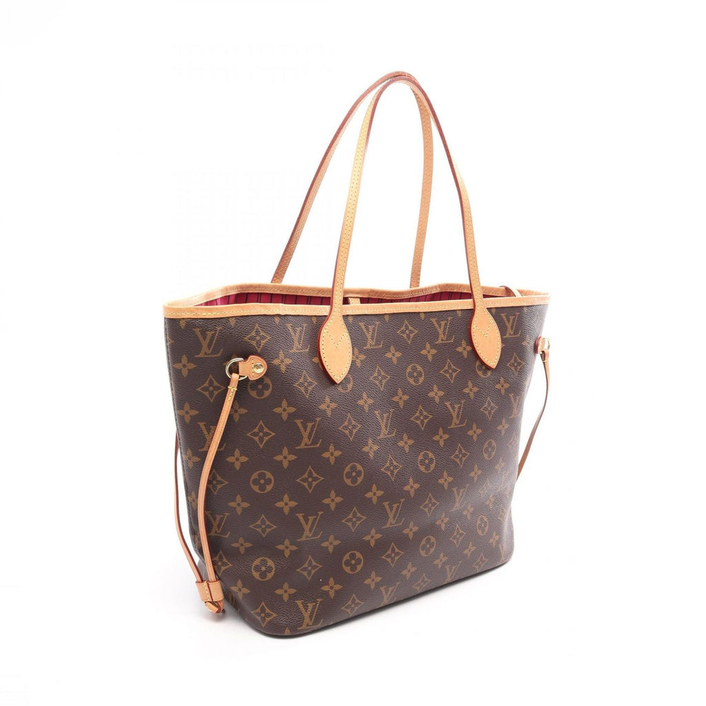 Louis Vuitton Tote Bag Neverfull MM Pivoine Canvas Leather — view 2