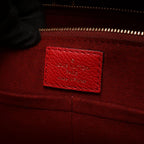 Louis Vuitton Tote Bag Kimono MM Cerise Canvas Leather — view 4