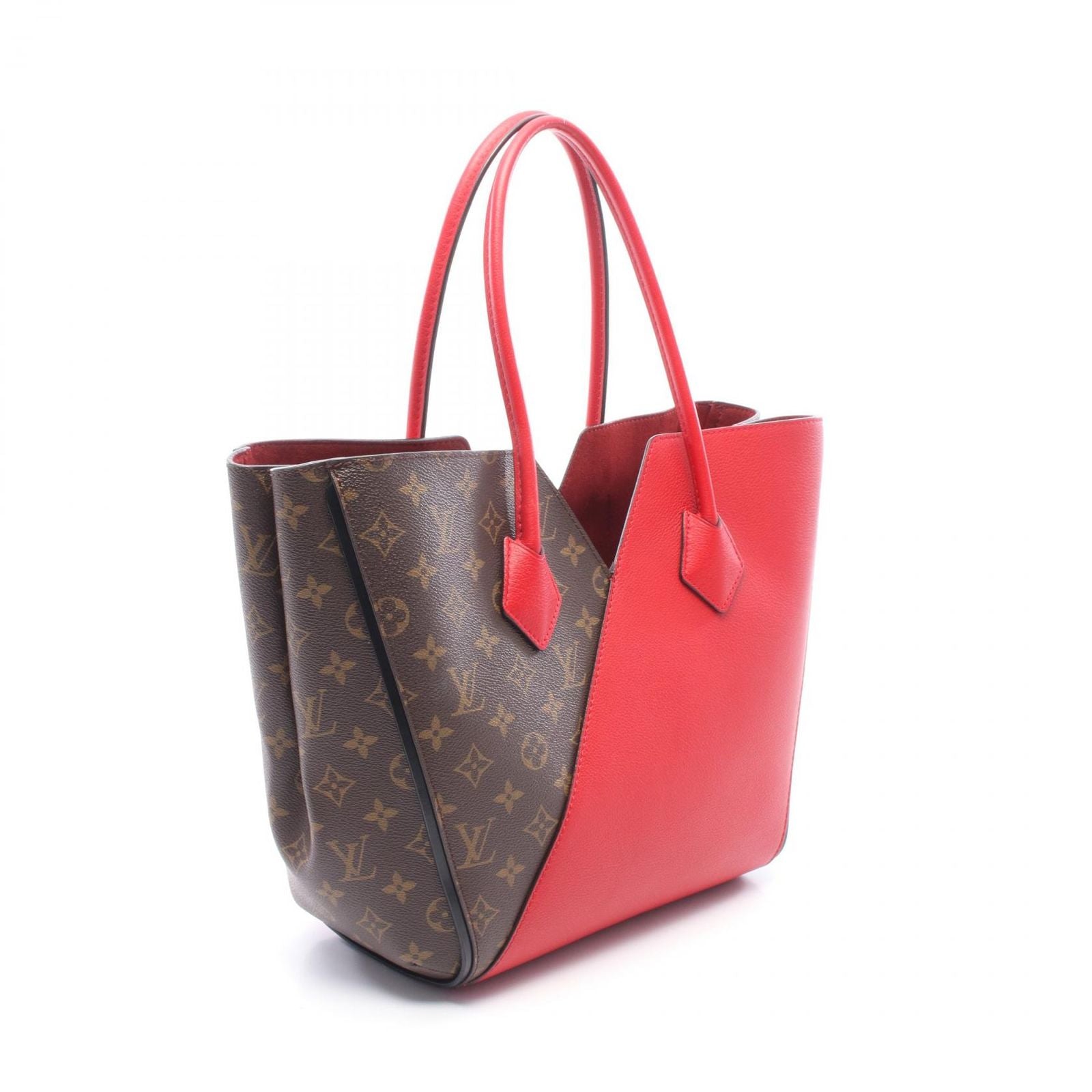 Louis Vuitton Tote Bag Kimono MM Cerise Canvas Leather — view 2