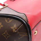 Louis Vuitton Tote Bag Kimono MM Cerise Canvas Leather — view 6