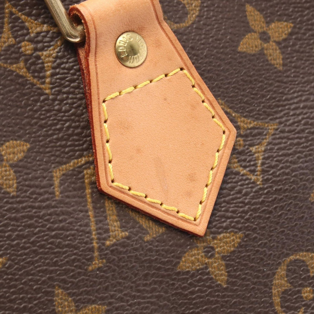 Louis Vuitton Speedy 30 Canvas Leather Handbag — view 8