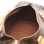 Louis Vuitton Speedy 30 Canvas Leather Handbag — view 3