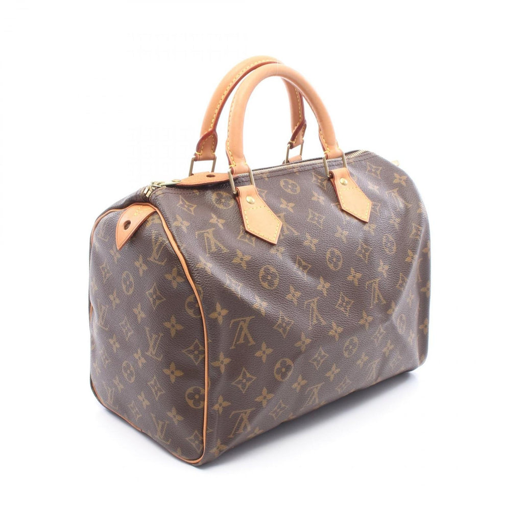 Louis Vuitton Speedy 30 Canvas Leather Handbag — view 2