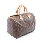 Louis Vuitton Speedy 30 Canvas Leather Handbag — view 2