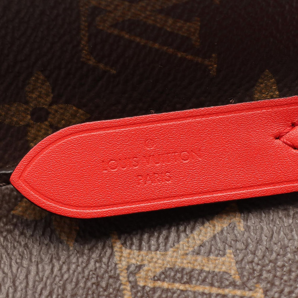 Louis Vuitton Shoulder Bag Neo Noe Coquelicot Canvas Leather — view 4