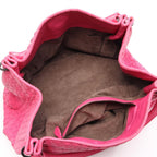 Bottega Veneta Tote Bag Intrecciato Pink Leather — view 3