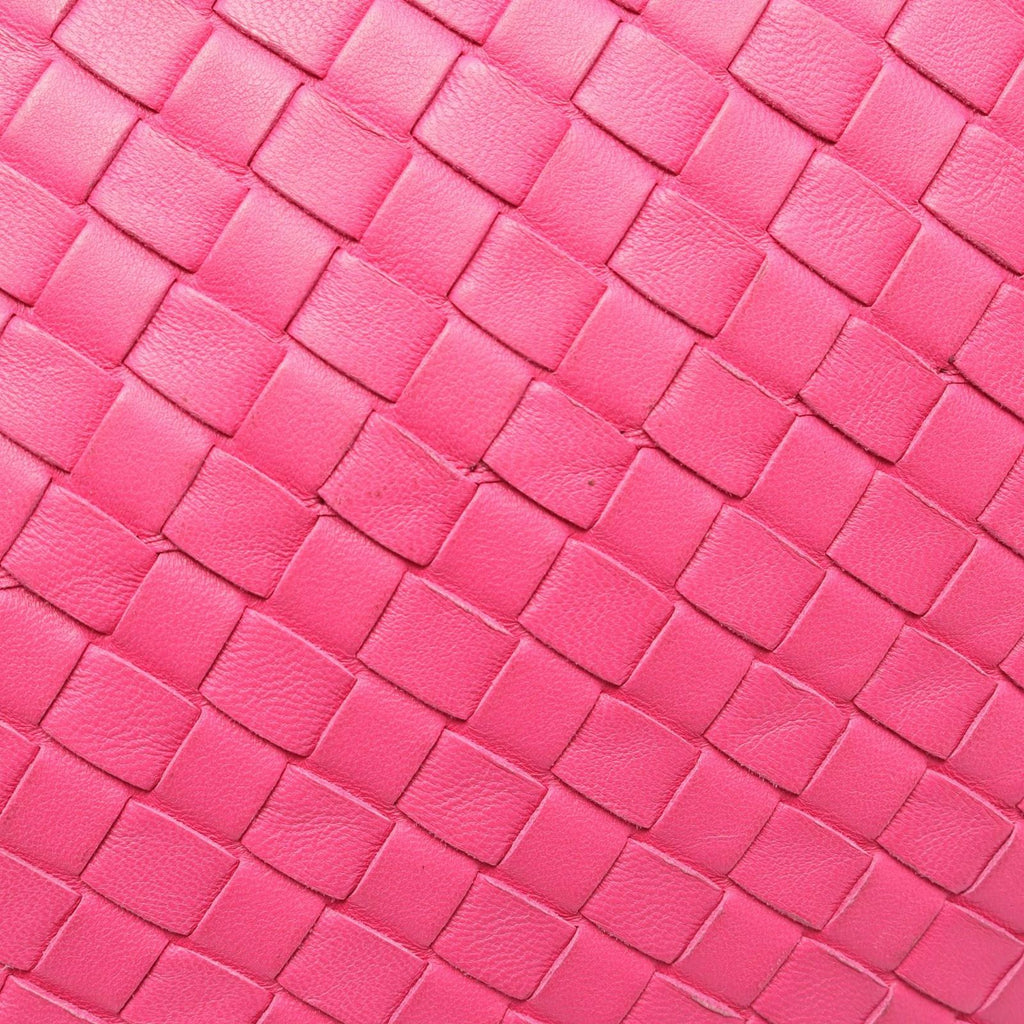 Bottega Veneta Tote Bag Intrecciato Pink Leather — view 5