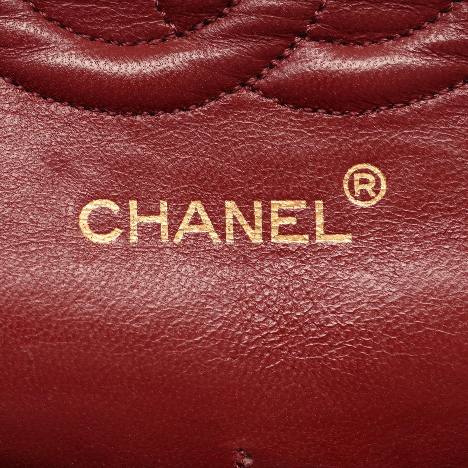 Chanel Shoulder Bag Quilted Double Flap Black Lambskin Chain — view 4