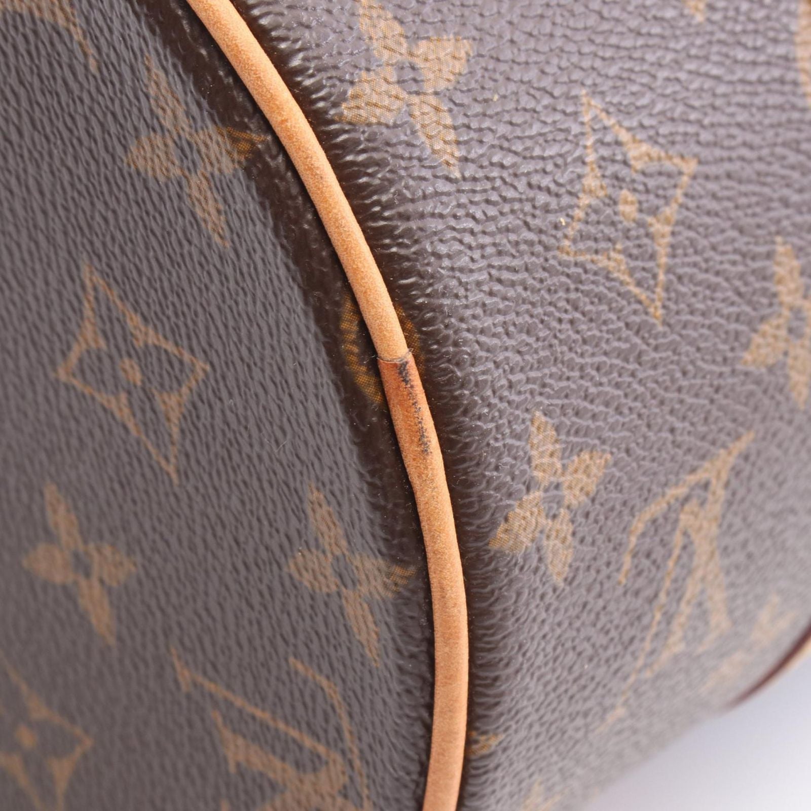 Louis Vuitton Papillon 30 Monogram Canvas Leather GM Handbag — view 7