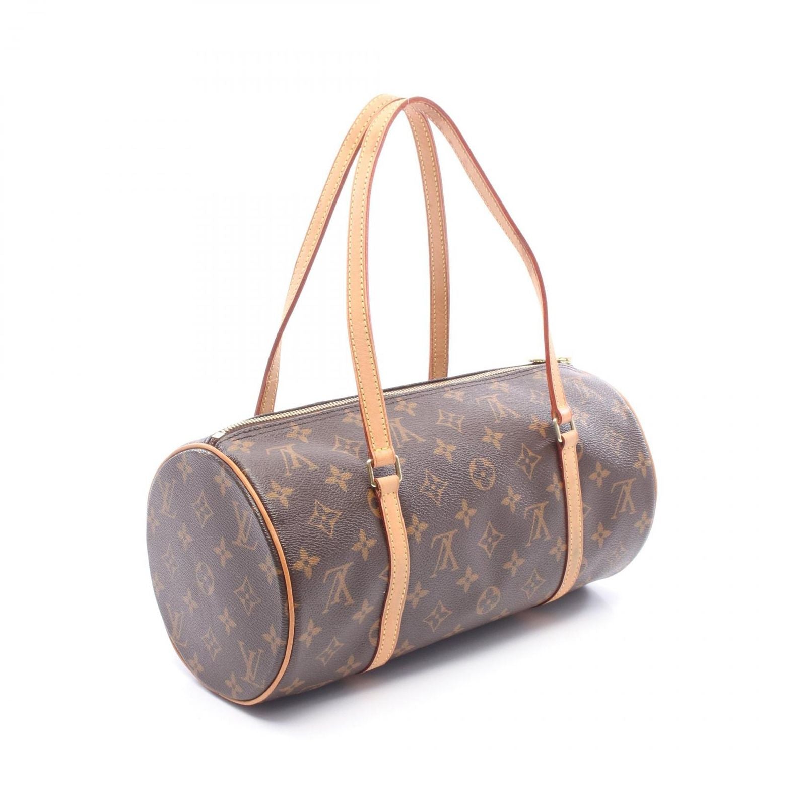 Louis Vuitton Papillon 30 Monogram Canvas Leather GM Handbag — view 2