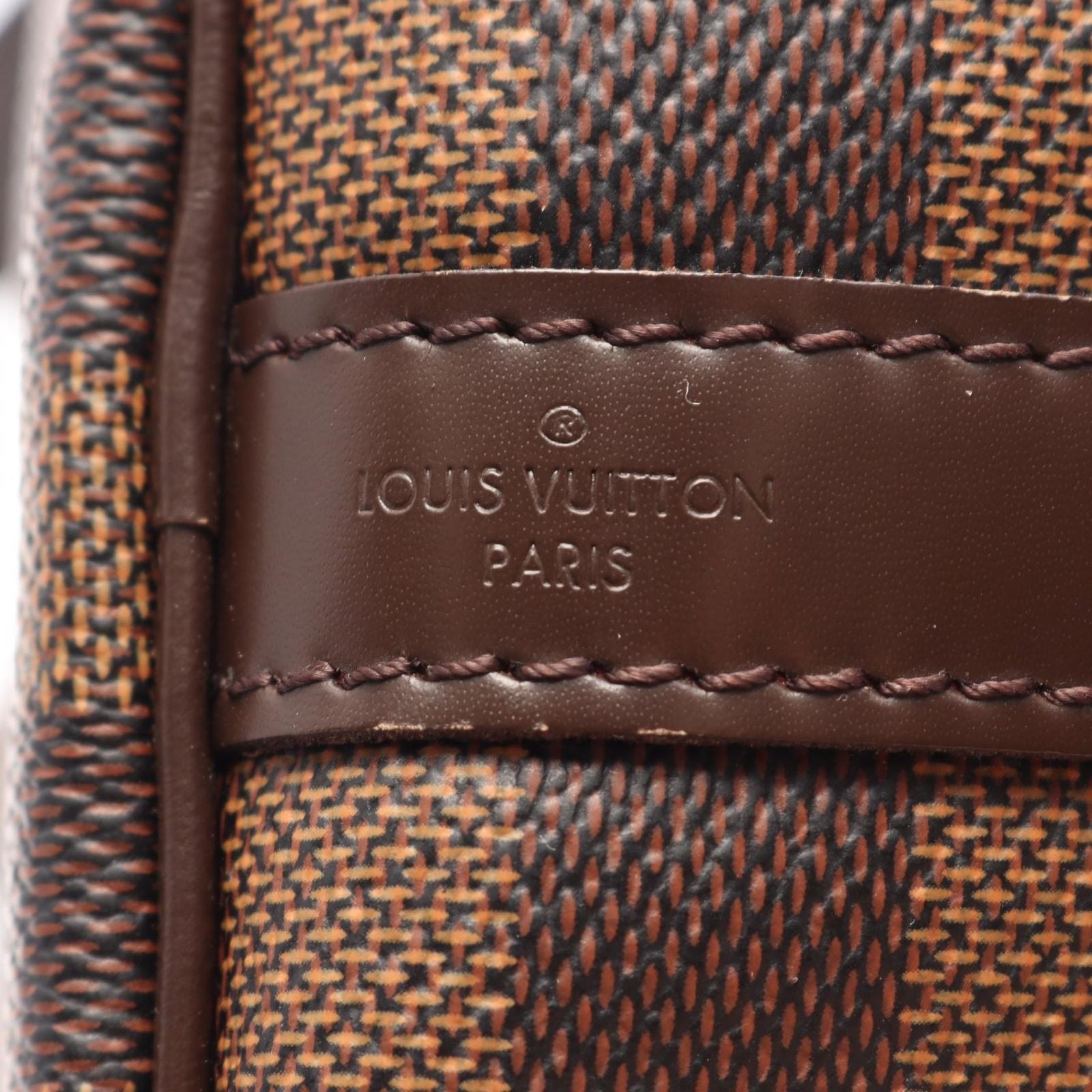 Louis Vuitton Handbag Speedy Bandouliere 30 Damier Ebene 2-Way Canvas Leather — view 4