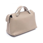 Fendi by the Way Medium 2-Way Gray Leather Handbag — view 2