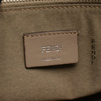 Fendi by the Way Medium 2-Way Gray Leather Handbag — view 4
