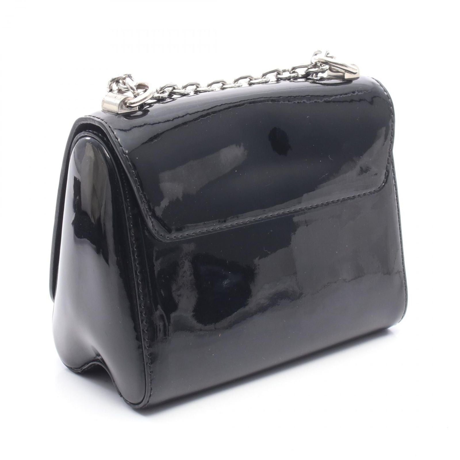 Louis Vuitton Shoulder Bag Twist PM Noir Patent Leather — view 2