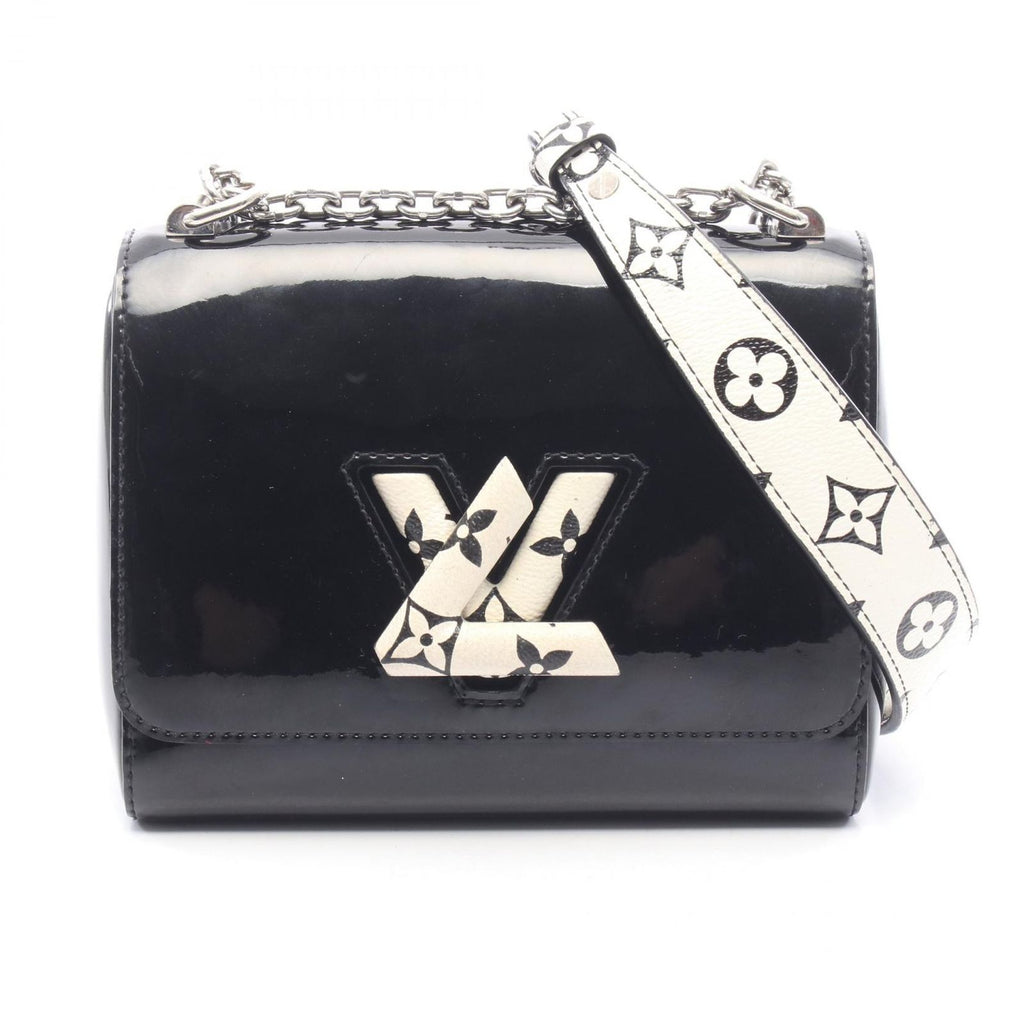 Louis Vuitton Shoulder Bag Twist PM Noir Patent Leather