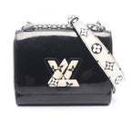 Louis Vuitton Shoulder Bag Twist PM Noir Patent Leather