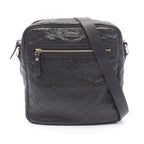 Gucci Shoulder Bag Guccissima Dark Brown Leather Guccissima