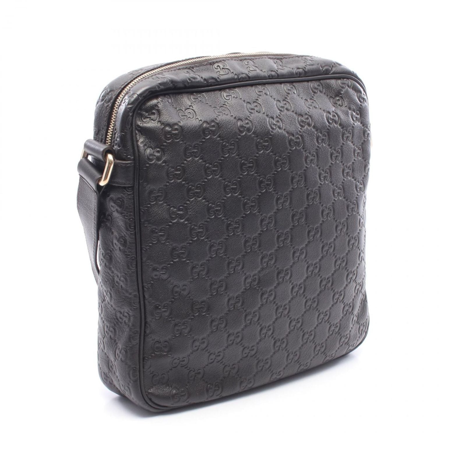 Gucci Shoulder Bag Guccissima Dark Brown Leather Guccissima — view 2