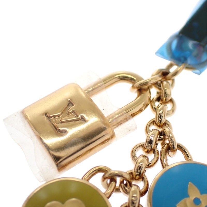 Louis Vuitton Bijou Telephonne Pastille Mobile Strap Charm Metal Multicolor — view 7