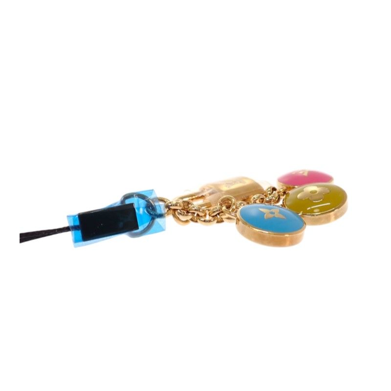 Louis Vuitton Bijou Telephonne Pastille Mobile Strap Charm Metal Multicolor — view 5