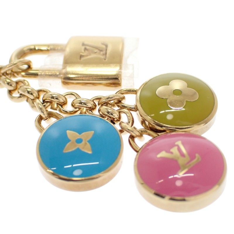 Louis Vuitton Bijou Telephonne Pastille Mobile Strap Charm Metal Multicolor — view 6
