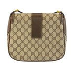 Gucci Vintage Beige Brown GG Supreme Canvas 001 115 Shoulder Bag Pochette — view 2