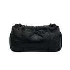 Prada Nappa Bomber Logo Leather Chain Shoulder Bag Pochette Black with Key — view 3