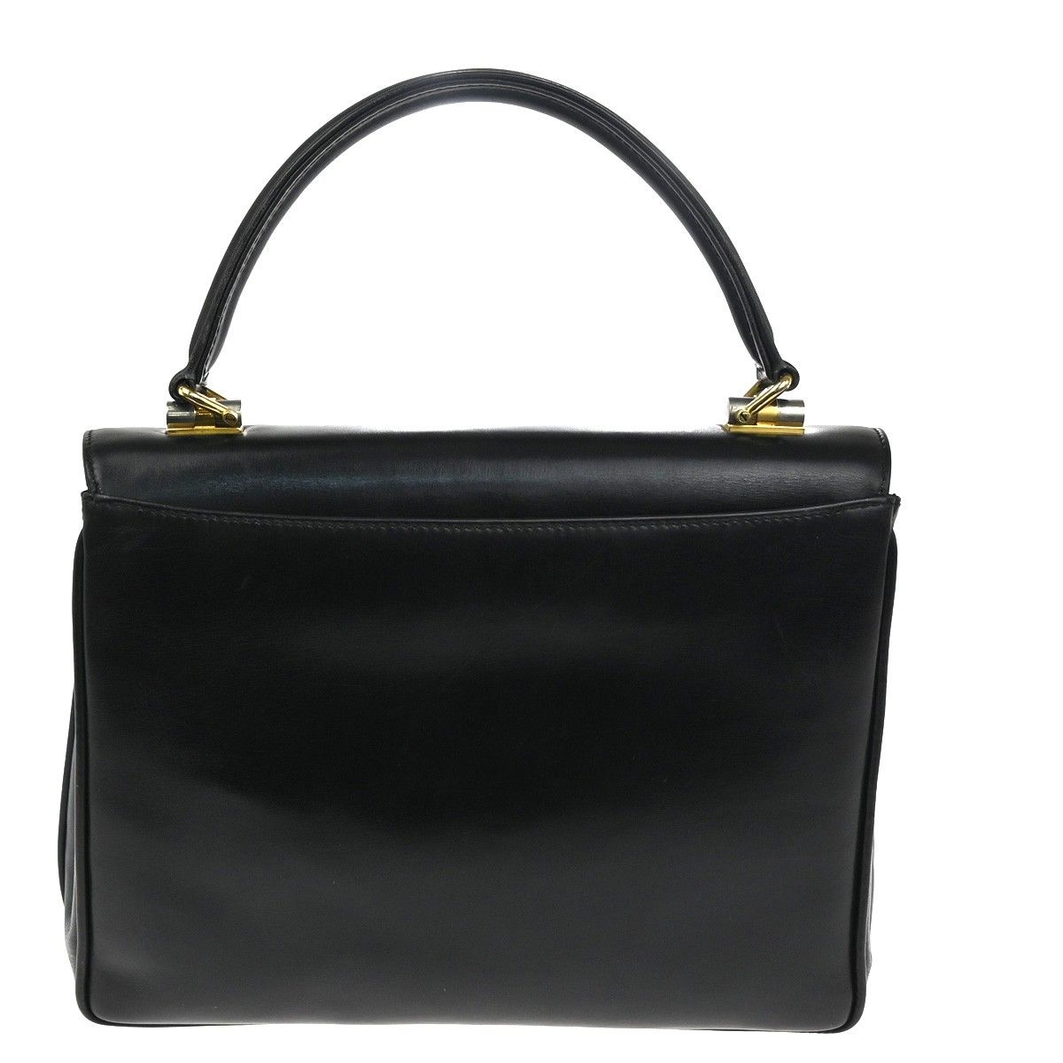 Gucci Top Handle Black Leather — view 3