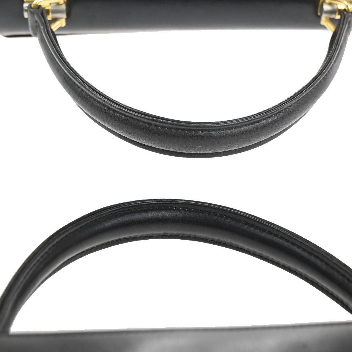 Gucci Top Handle Black Leather — view 8