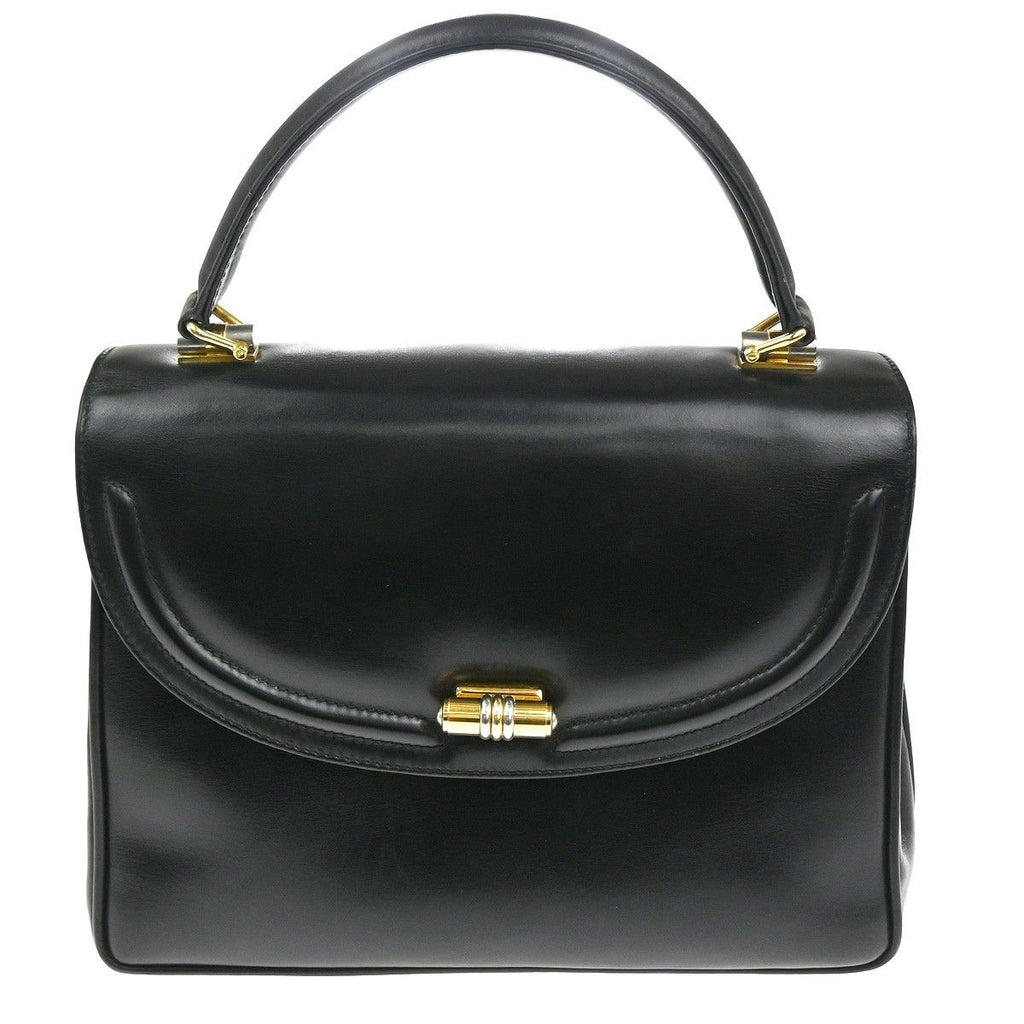 Gucci Top Handle Black Leather