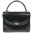 Gucci Top Handle Black Leather
