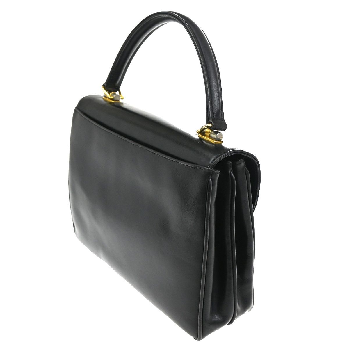 Gucci Top Handle Black Leather — view 4