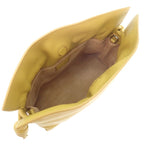 Loewe Flamenco Clutch Mini 2-Way Shoulder Bag Nappacalfskin Yellow Silver — view 7