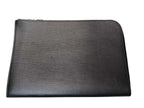 Louis Vuitton Clutch Pochette Jules PM Black Epi Silver