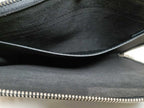 Louis Vuitton Clutch Pochette Jules PM Black Epi Silver — view 5