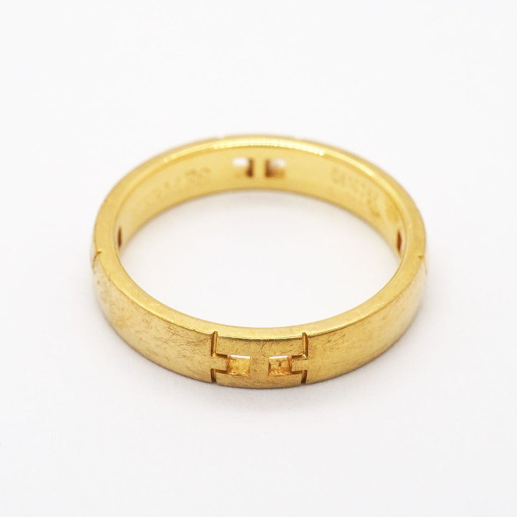 Hermes Ring Ever Herakles 18k Yellow Gold — view 3