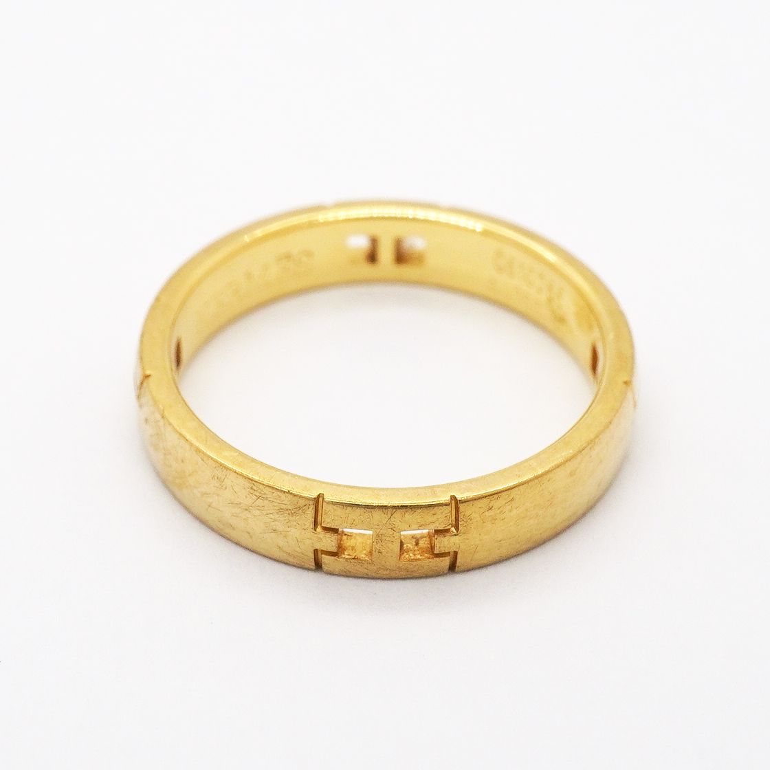 Hermes Ring Ever Herakles 18k Yellow Gold — view 3