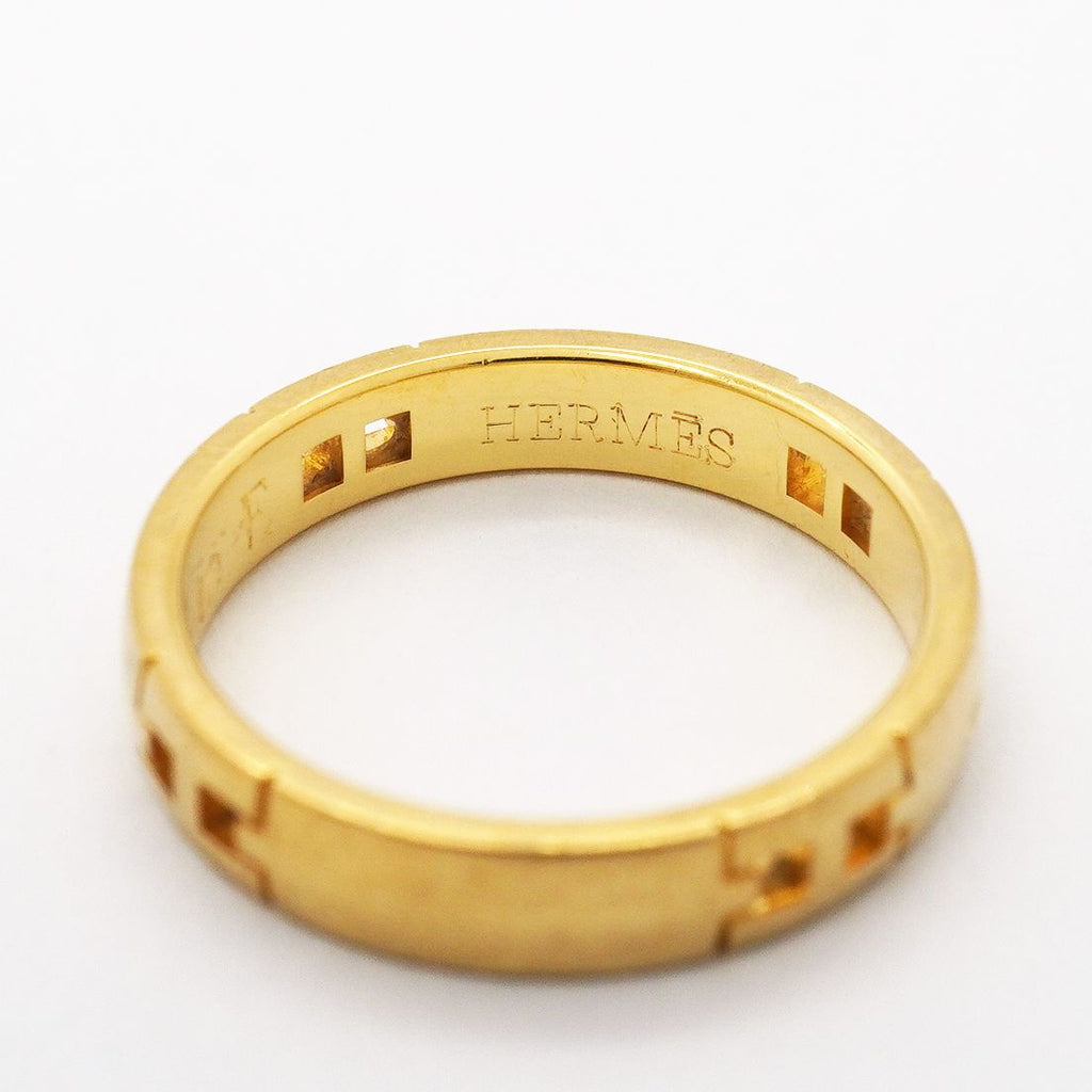 Hermes Ring Ever Herakles 18k Yellow Gold — view 4