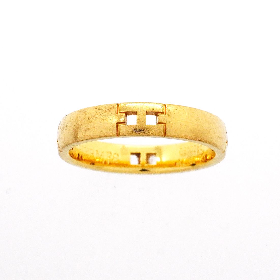 Hermes Ring Ever Herakles 18k Yellow Gold — view 2