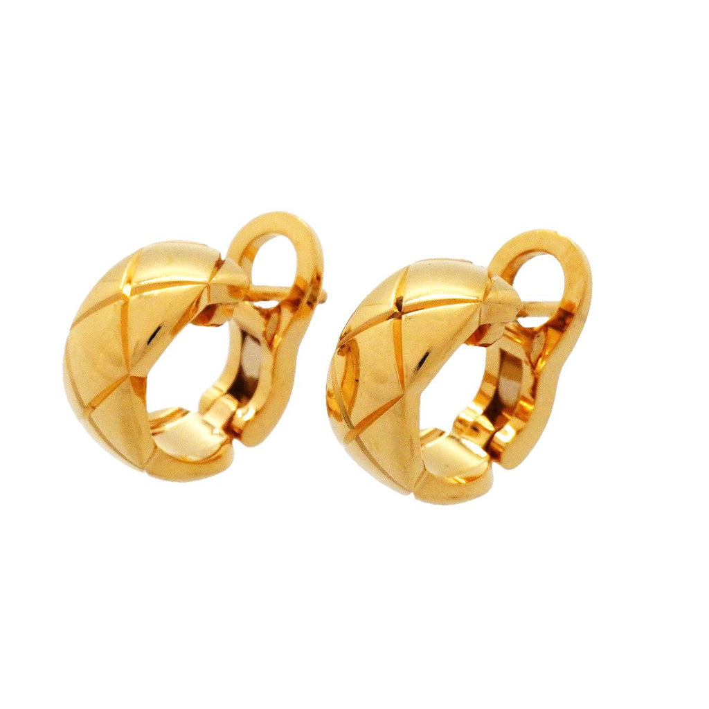 Chanel Earrings Coco Crush 18k Yellow Gold