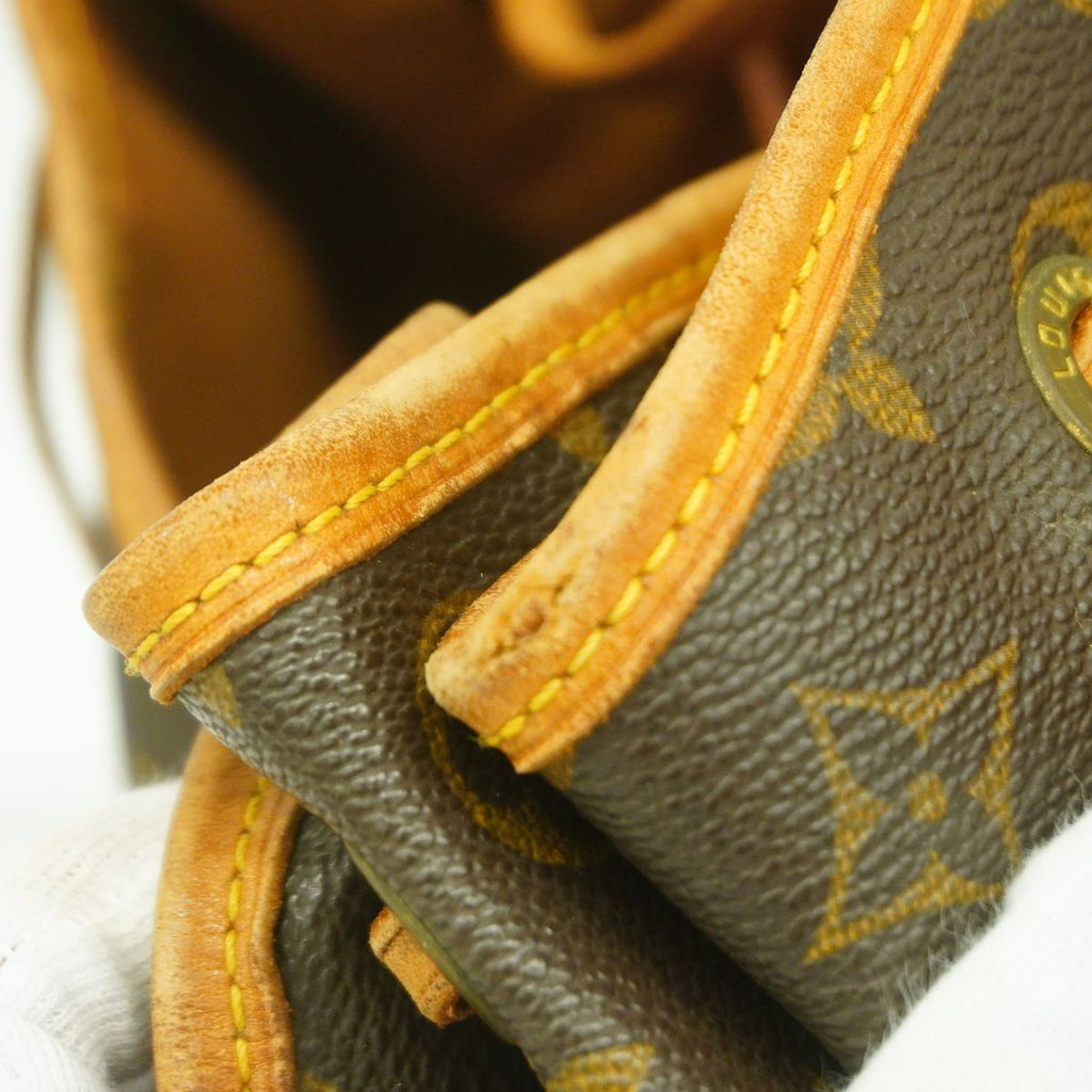 Louis Vuitton Backpack Monogram Montsouris GM Brown — view 8