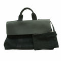Hermes Tote Bag Valparaiso MM Toileche Blanc Black Silver