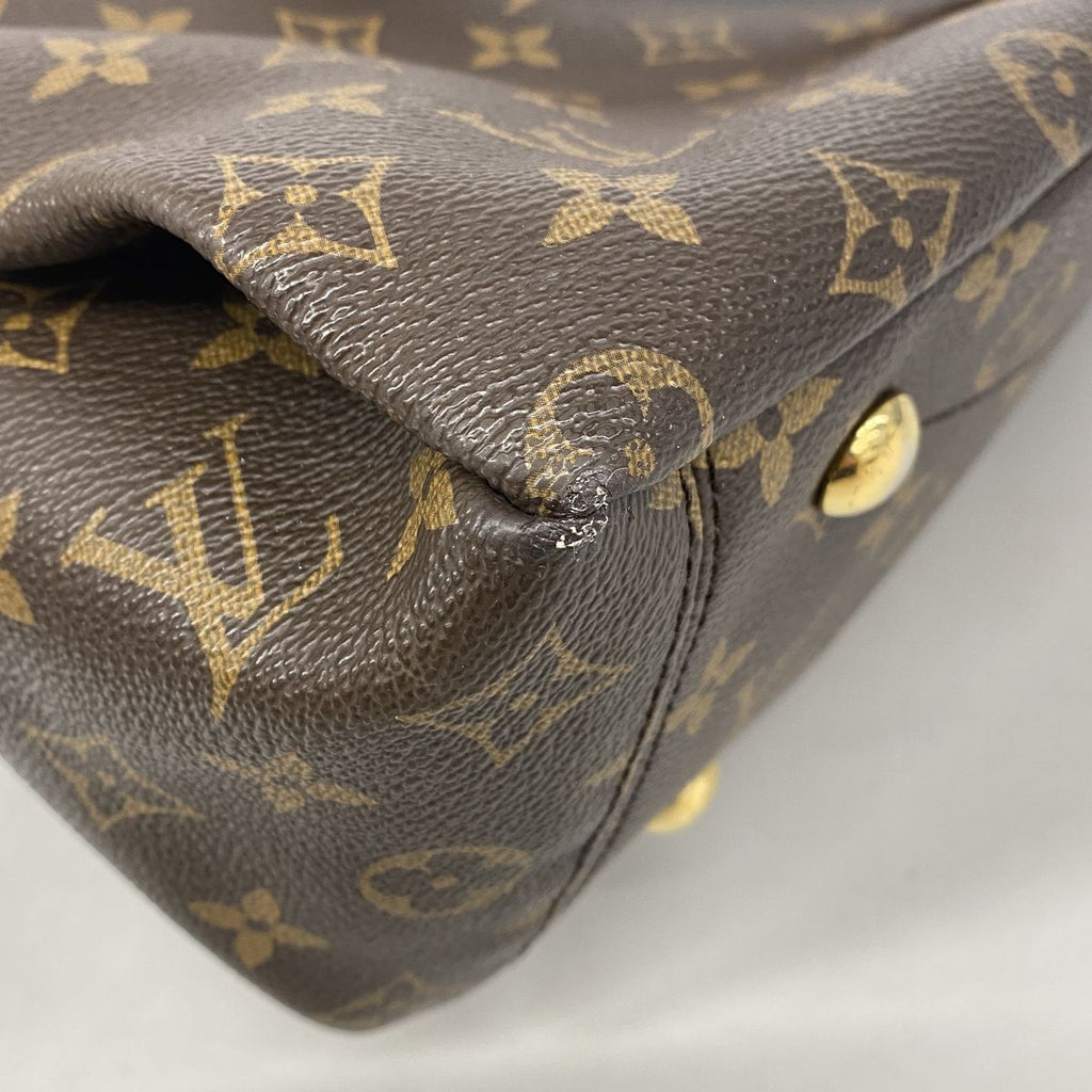 Louis Vuitton Monogram Pallas MM Brown 2-Way Bag — view 7