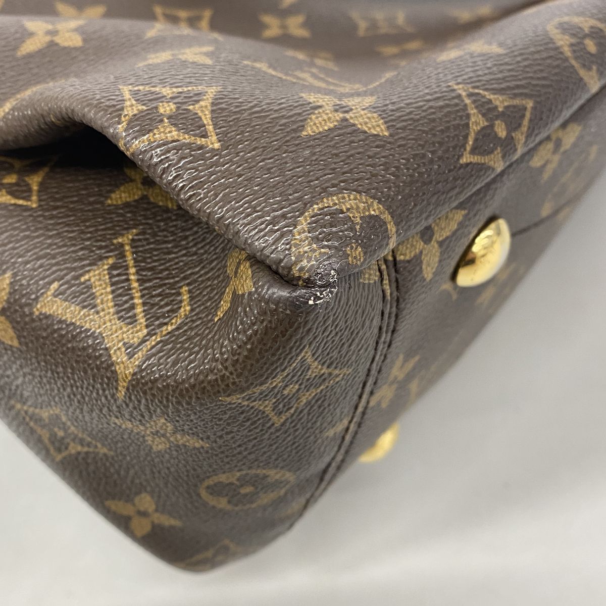 Louis Vuitton Monogram Pallas MM Brown 2-Way Bag — view 7